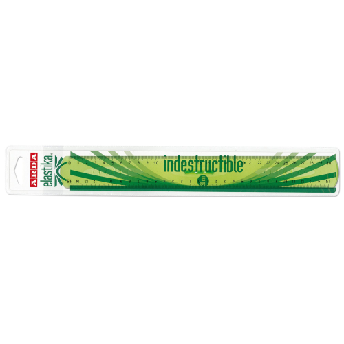 ARDA ELASTIKA RIGA TRIPLO DECIMETRO IN PLASTICA 30 CM 1 Pz